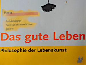 Reinhold Messner: Nur im Tun kann man das Leben gewinnen